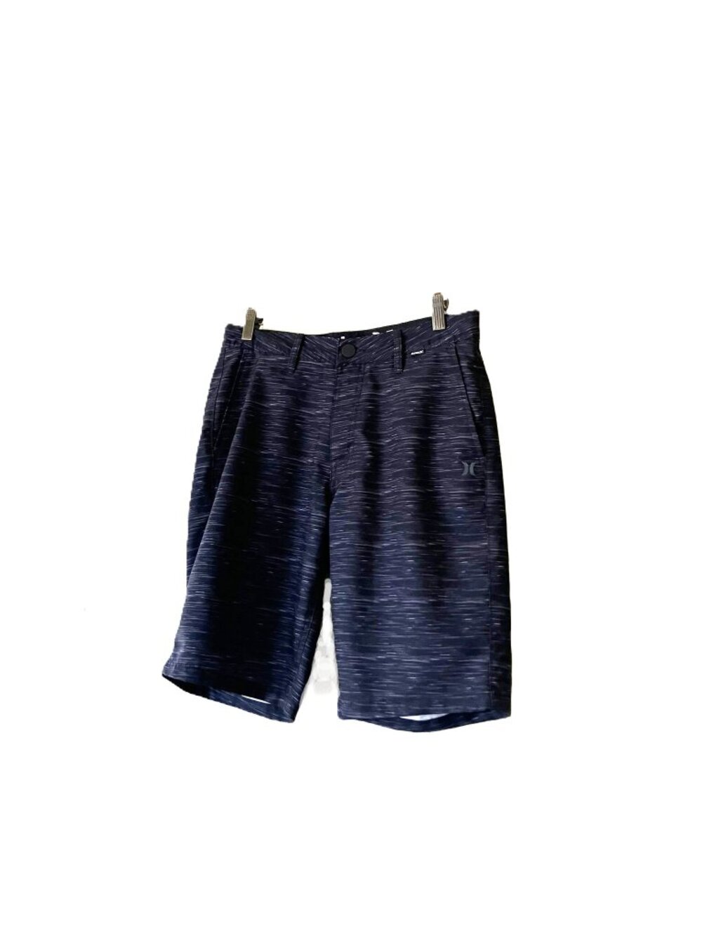 Hurley Phantom Hybrid Shorts Black Grey Heather Sz 30 – NEW no tags